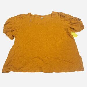 A New Approach Mustard Yellow Blouse Size 1X